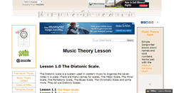 Desktop Screenshot of musictheorylesson.com